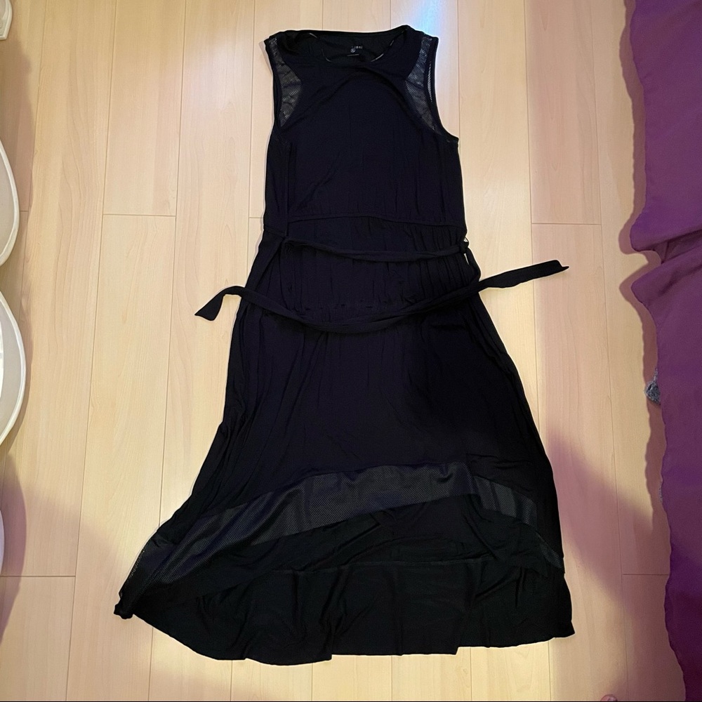 Macys High low black formal dress